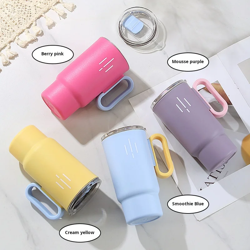 

Бытовая портативная двухслойная изолированная чашка из нержавеющей стали 304 с высоким внешним видом, легкая роскошная и высококачественная кофейная кружка