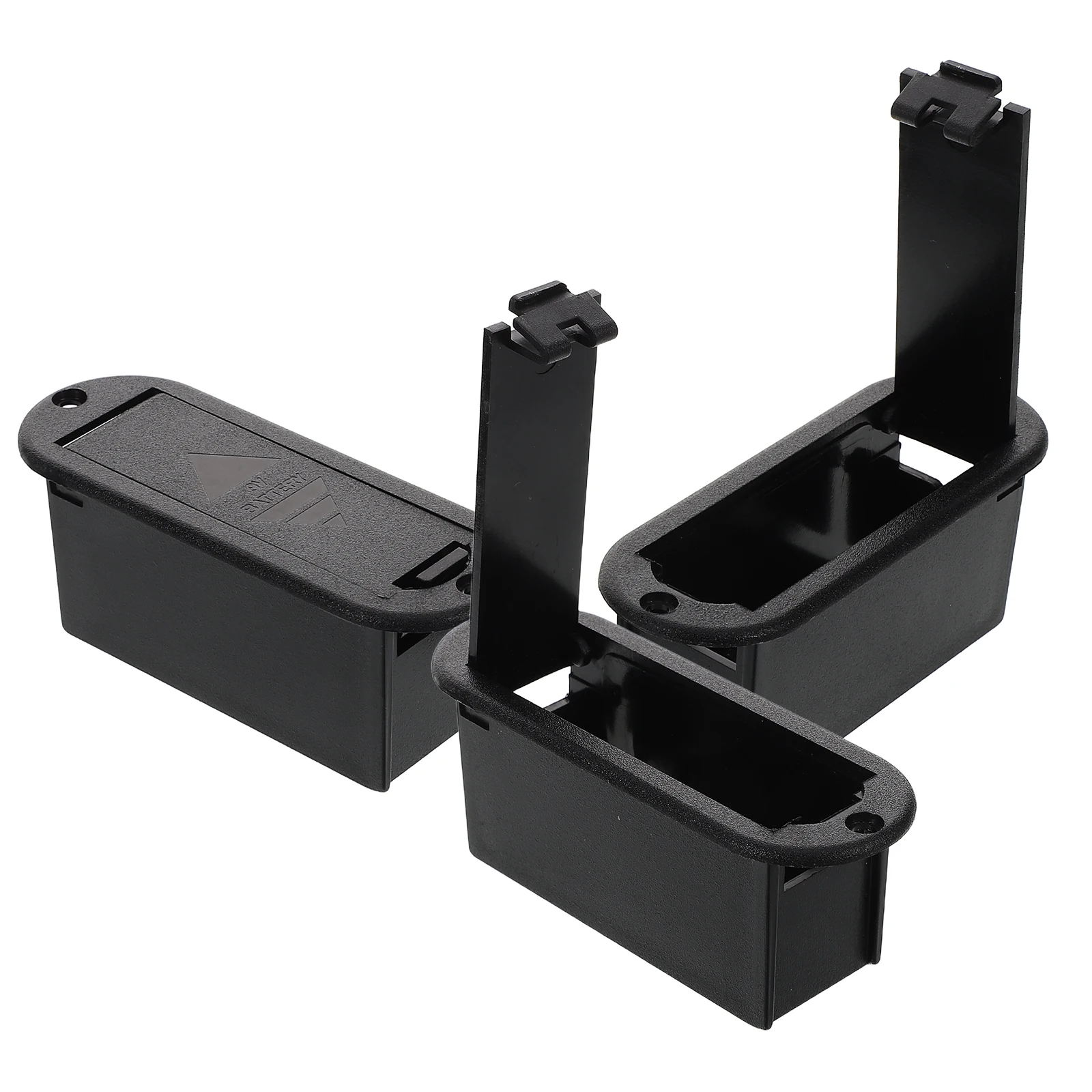 

3pcs Accessories Holder for Pickup Container Compatible with Electric Bass Acoustic Guitar Easy Installation Enhanced