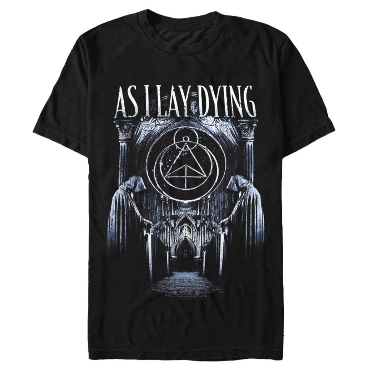 Camiseta de algodón de la banda As I Lay Dying, unisex, de verano, de manga corta, de marca de moda, informal, de lujo, vintage