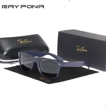 Luxo do vintage quadrado polarizado óculos de sol marca de moda designer condução homem retro oculos gafas u400 proibições