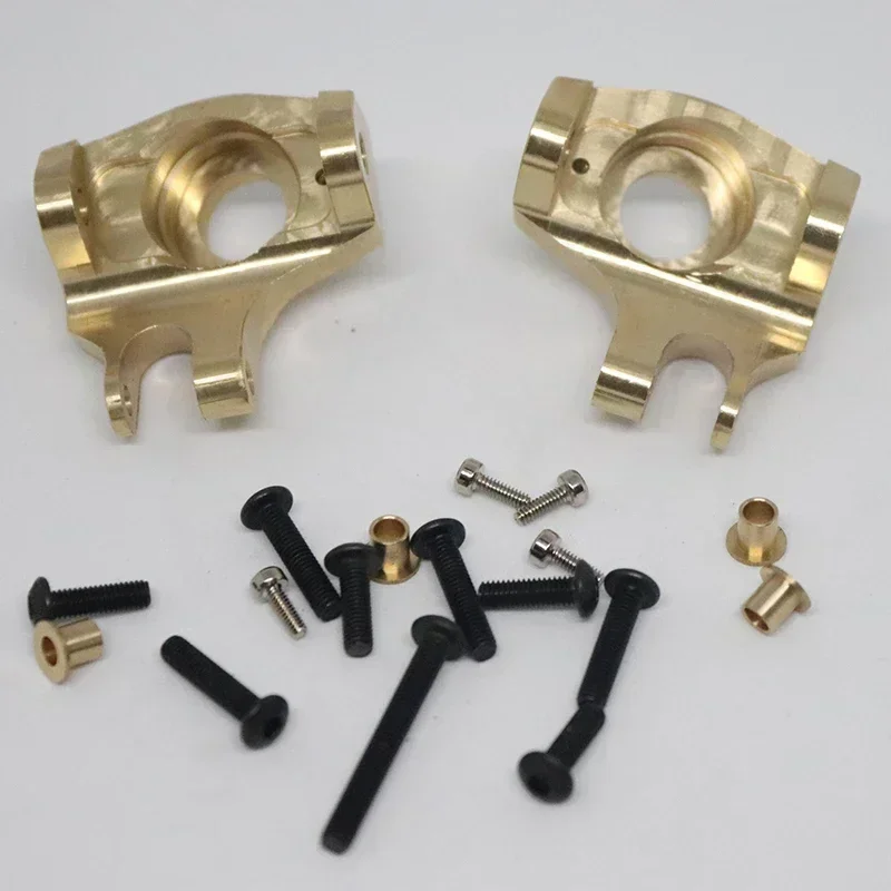 

2PCS Brass Front AR44 Steering Knuckles for 1/10 RC Crawler Axial SCX10 II 90046 Upgrade Parts