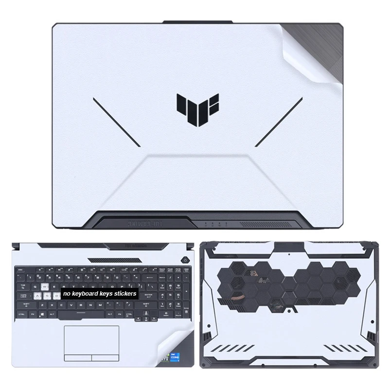 NoteBook Skin for ASUS TUF GAMING F15 FX506HM/FX506HC PVC Vinyl Decal for ASUS TUF Gaming F15 FX506HM NoteBook Protective Films