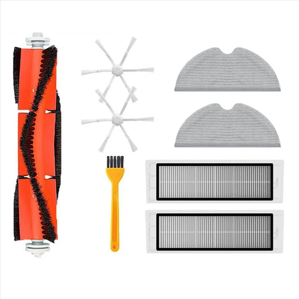 CLIM para Mi Robot aspirador Mop 2 STYTJ03ZHM filtro paño de mopa Robot aspirador cepillo lateral principal repuestos