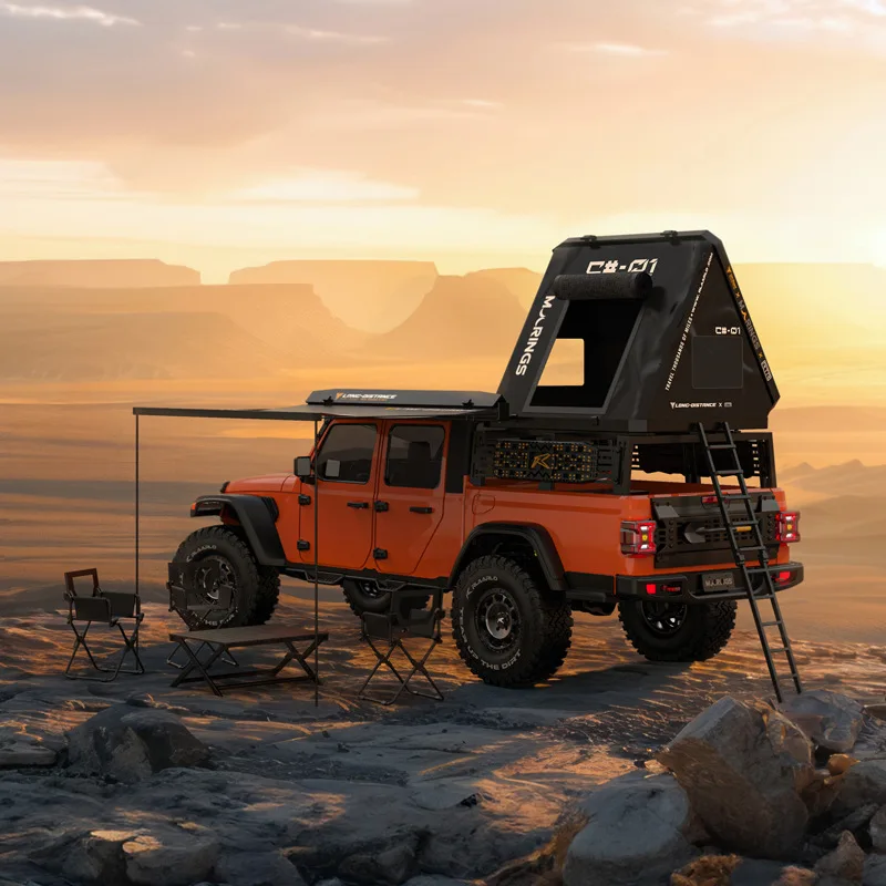 Leilaluo JK07Pro 1/7 RC voiture Simulation télécommande électrique tout-terrain véhicule d'escalade modèle serrure différentielle double vitesse cadeau