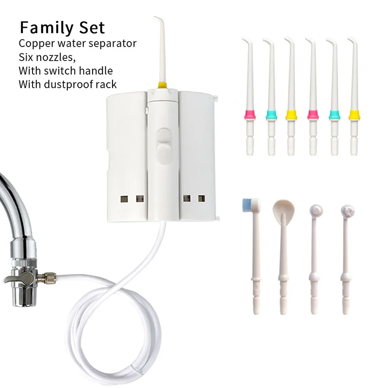 Ирригатор для полости рта с краном, сопла