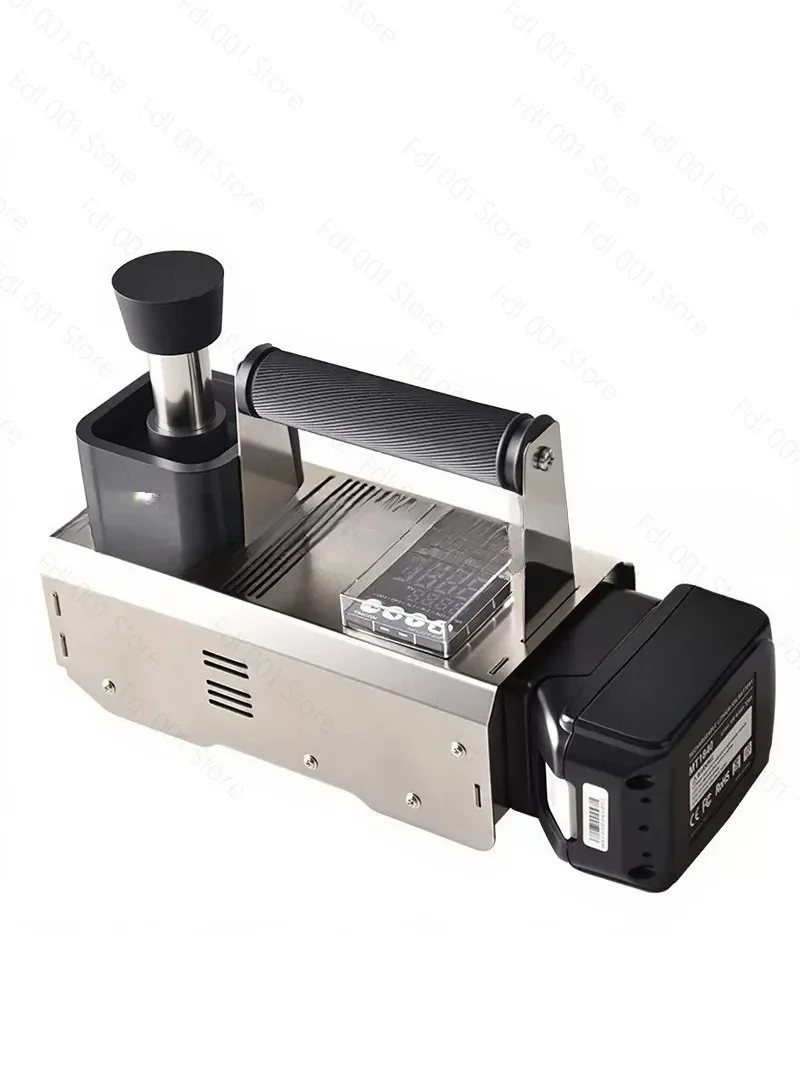 Stainless Steel Mite Killing Machine Beekeeping Tool Smoke Atomizer Pest Control Instrument for Bees without Battery