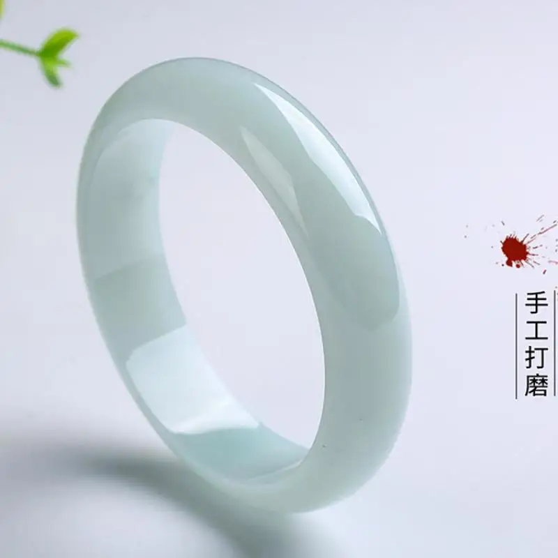 

Myanmar Grade A Jadeite Certified Jade Bangles Women Healing Gemstone Fine Jewelry Pure Natural Burma Jade Bangle Ladies Gifts