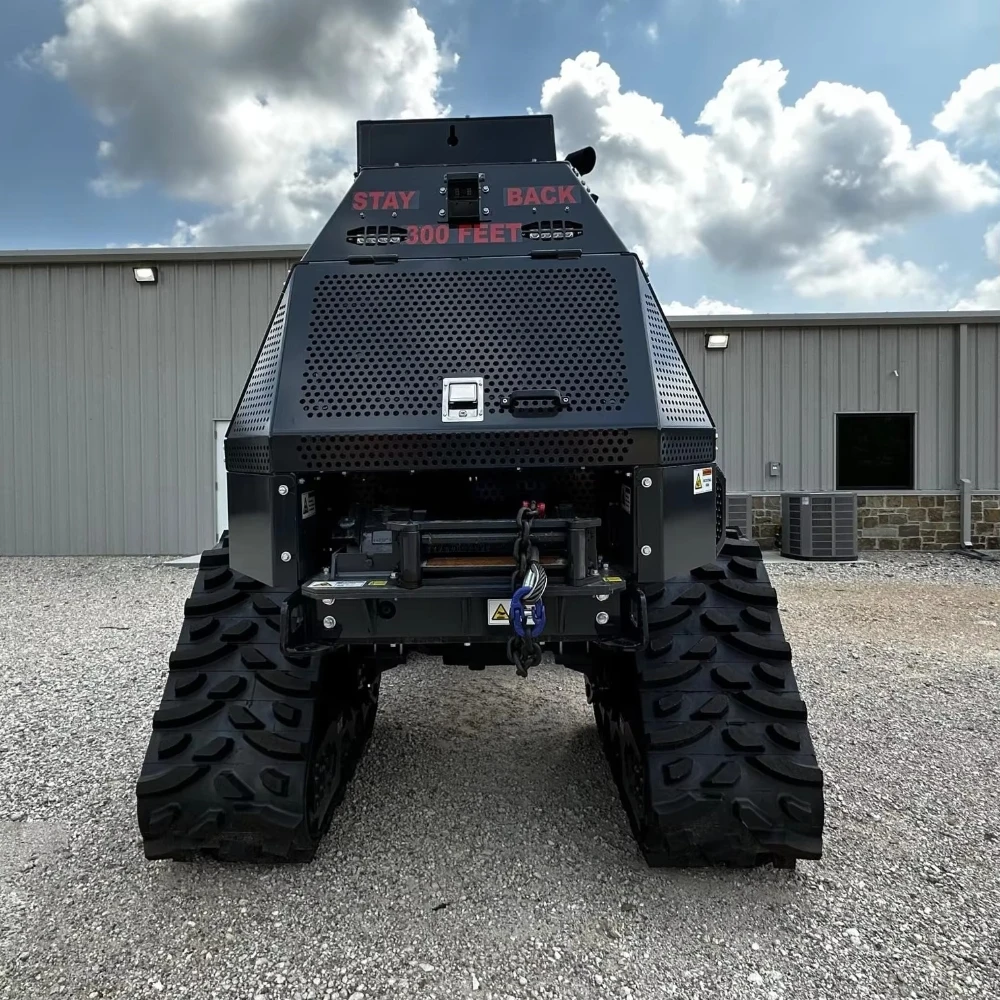 Equipamento forestal rastreado de alta tecnologia personalizado, máquina de esteira resistente para registro, limpeza de terras, corte de árvores e pr de madeira