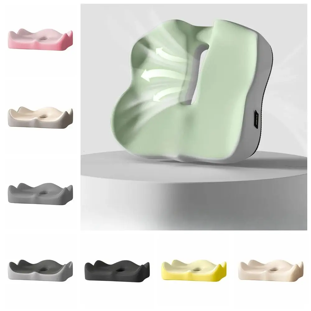 

Car Interior Accessory Good Support Seat Cushion Breathable Soft Chair Cushion Memory Cotton Comfortable Car Cushion Pad Office
