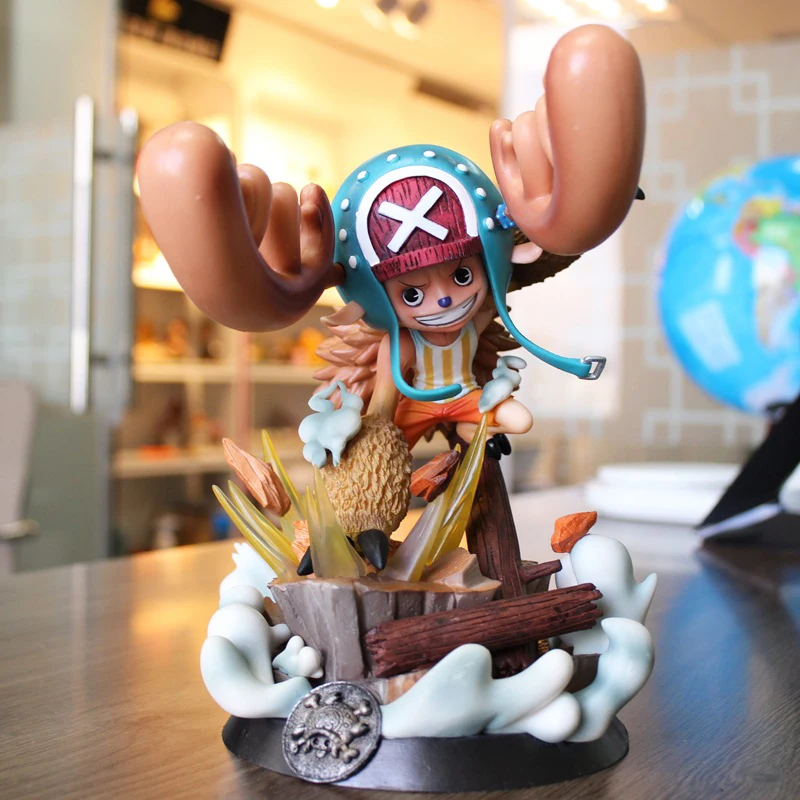 ONE PIECE Qiuba Hand-made Pt Brooke Collection Limited Edition Birthday Gift Sent To The Desktop Model Display Animation A