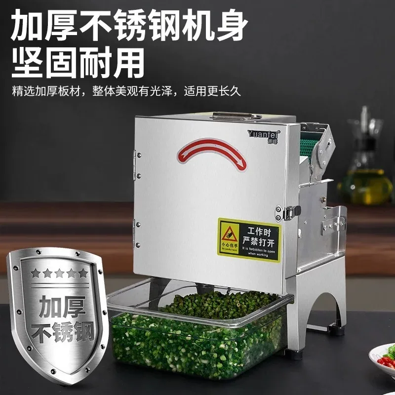 Commercial Spring Onion Cutter Automatic Electric Cucumber Slicer Potato Shredder Chopper 220v 110V