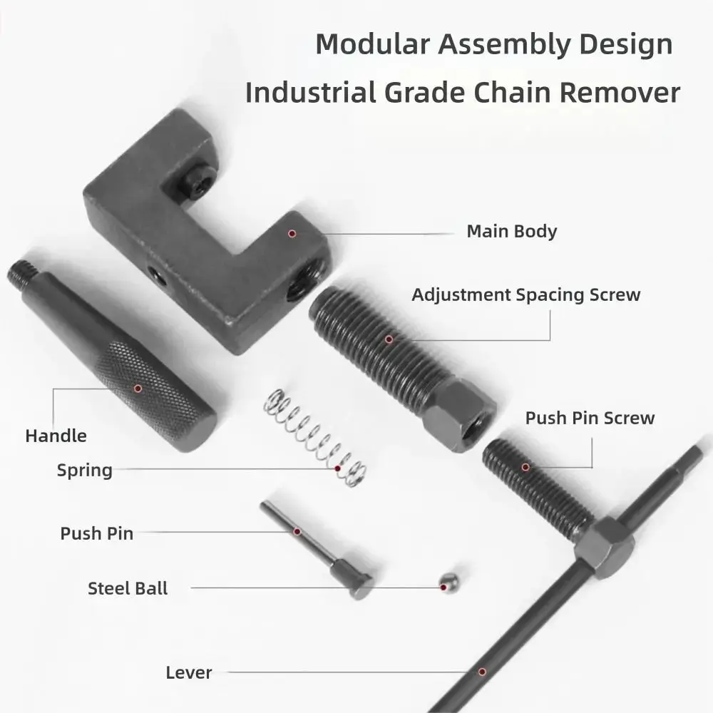 

Steel Bike Chain Detacher Repair Assembly Bicycle Chain Breaker Link Hook Disassembly Bicycle Link Circuit Distributor