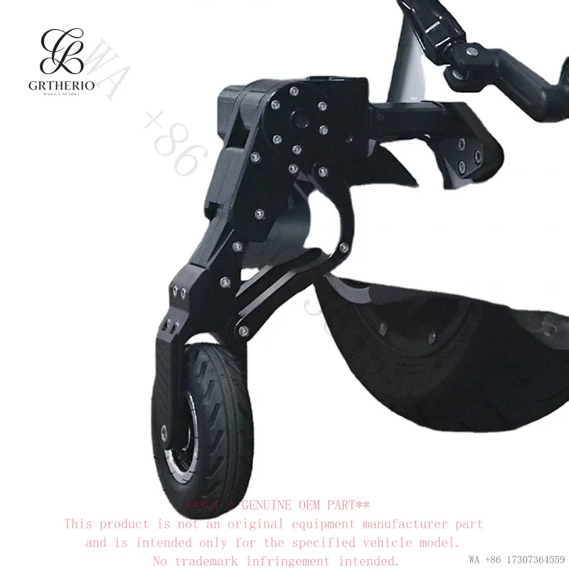 For Honda Gold Wing GL1800 Steel Motorcycle Landing Gear Auxiliary Parking Support Stabilizer Training Wheels Anti-fall Side Whe