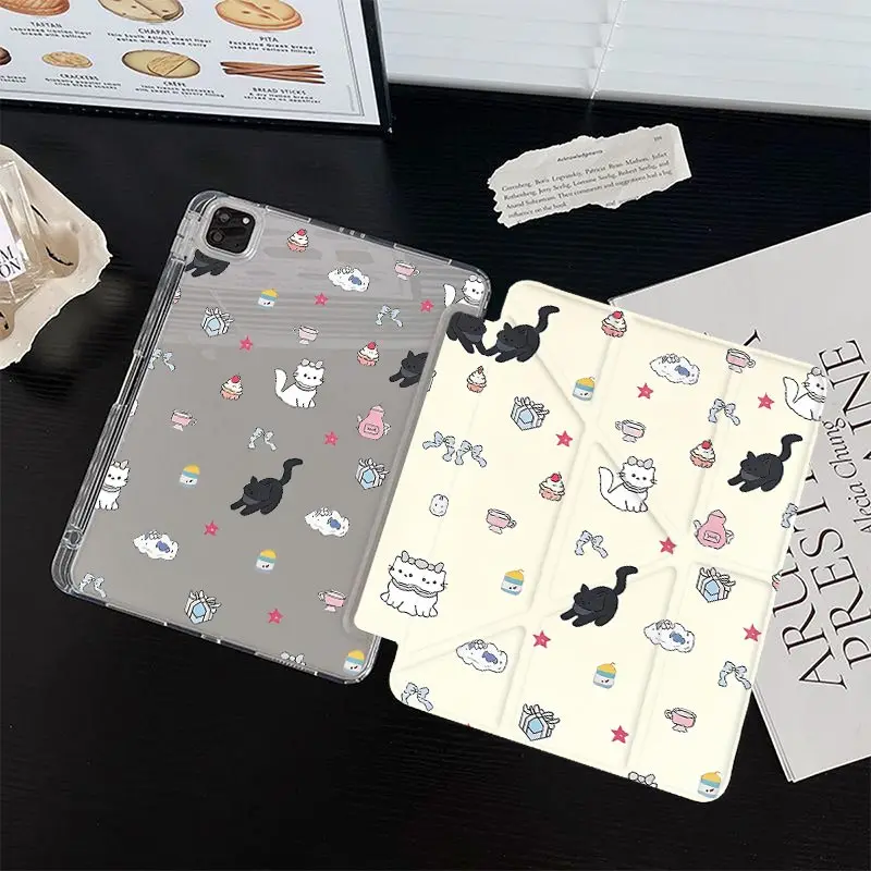 Anti-Bending 3+Y Fold Case For Redmi Pad Pro 12.1 Redmi Pad SE 11 inch Xiaomi Pad 5/6/7 11 inch Redmi Pro2 2025 12.1