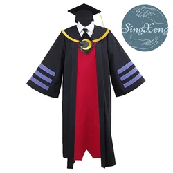 SingXeng Anime Assassination Classroom Koro Sensei Cosplay Costume Uniforms Halloween Customize