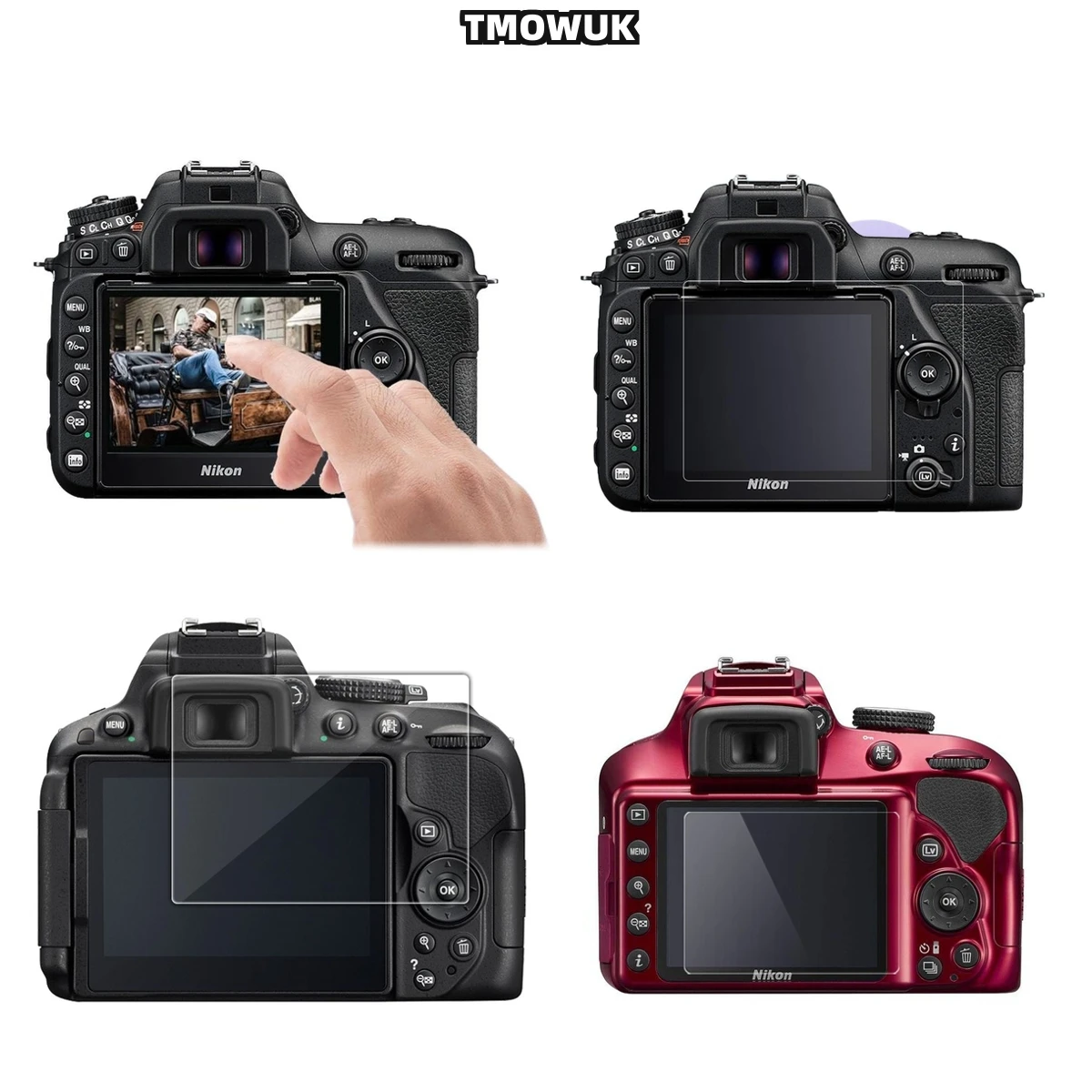 

​​For Nikon D5100 D5200 Premium Privacy Screen Protector - 9H Tempered Glass Anti-Scratch Anti-Blue Light Matte Anti-Glare Film​
