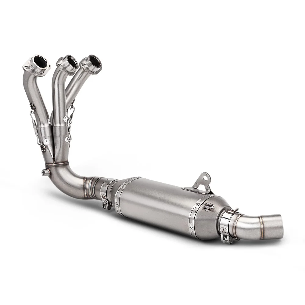 For 2021-2025 MT09 YZF-R9 Modified 51mm Low Mount Exhaust Muffler Full Pipe