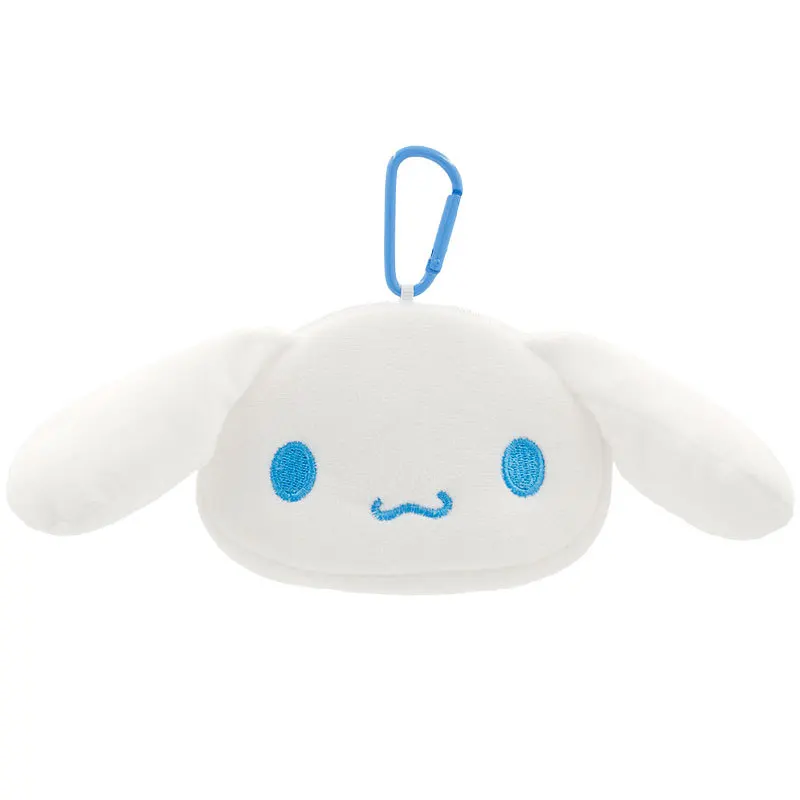Genuine Authorization Sanrio My Melody Kuromi Children Plush Toys Pendant Card Holder Pencil Case Storage Coin Purse Kawaii