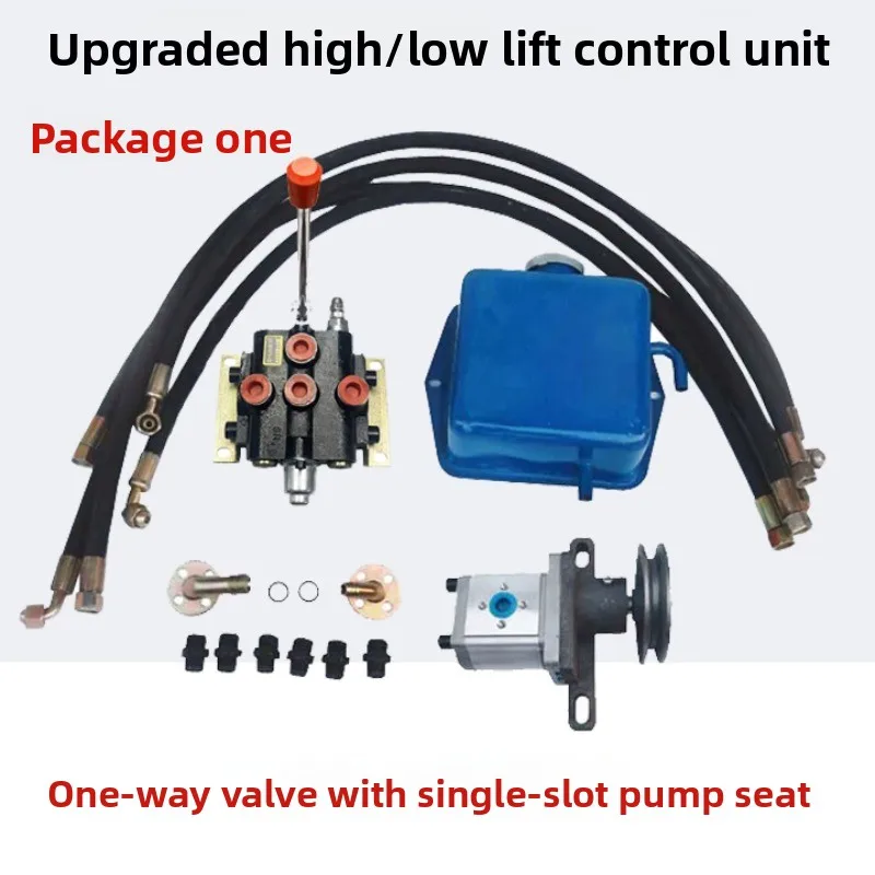 Double-way hydraulic control split two-way distributor Small hydraulic power unit, hydraulic pump, motor, gear pump station,