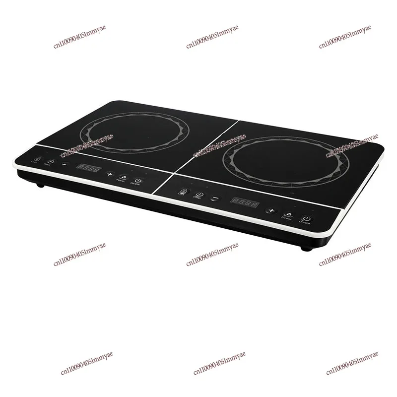 Certified Double Burner Induction Cooktop High Power 2 Plate Desktop Electric Stove Multi-head Household Export Cooking Hob