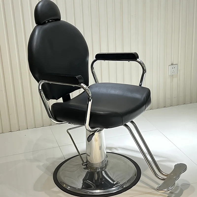 Professional Vintage Barber Chairs Swivel Rotating Pedicure Styling Chair Beauty Salon Sillas Barberia Barber Equipment MQ50BC