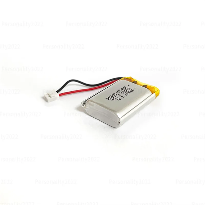 950mAh 102535 Li Po Battery 3.7V Soft Pack Polymer Lithium Batteries Plug Ph2.0 for Beauty Equipment Massager Toys Recorder