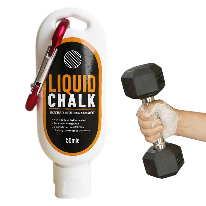 30/50/100ml Liquid Chalks Sports Magnesium Powder Fitness Weight Lifting Anti Slip Cream Grip Weight Lifting Climbing Gym Sports