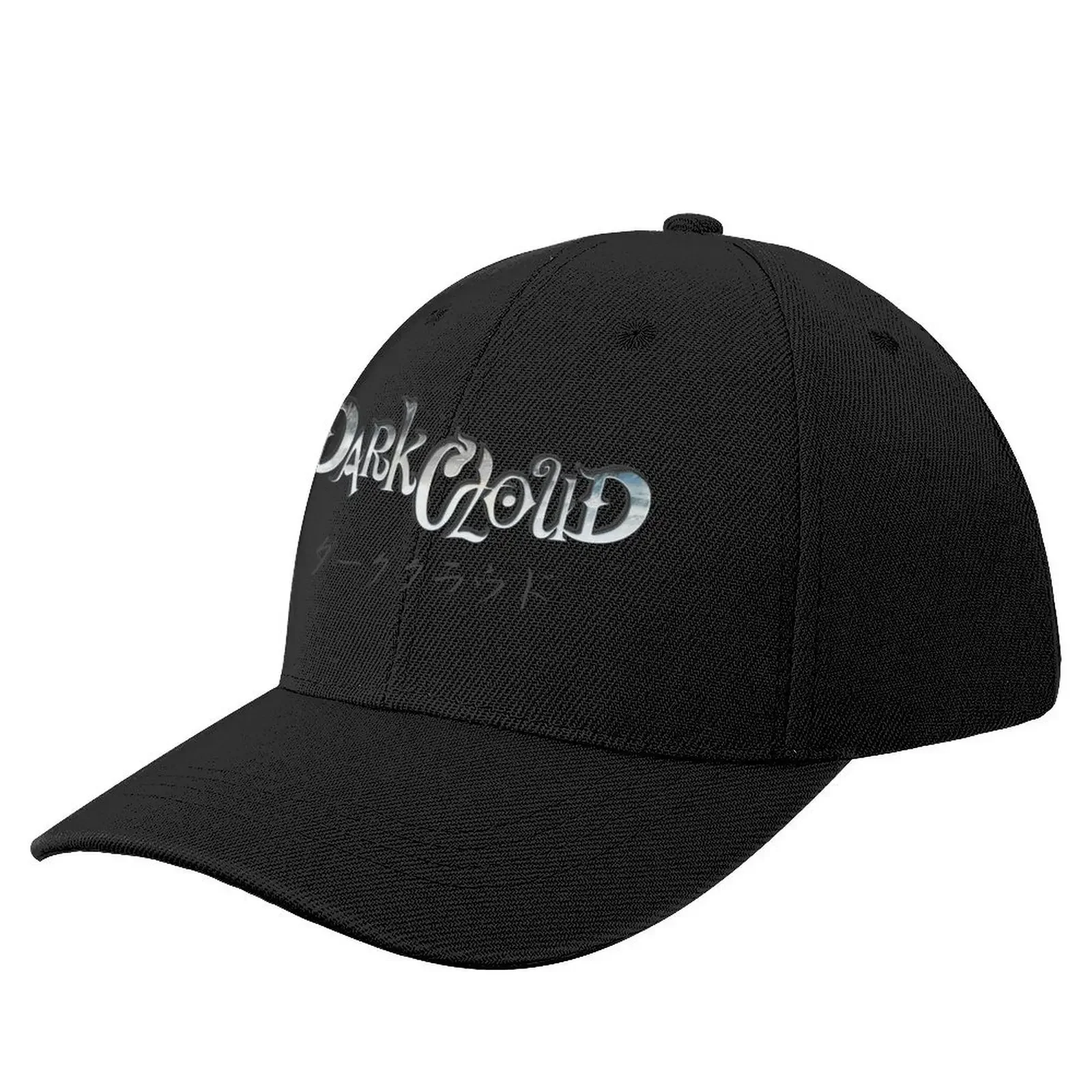 

Dark Cloud Japanese Text Baseball Cap Streetwear Anime Hat Mens Tennis Women's