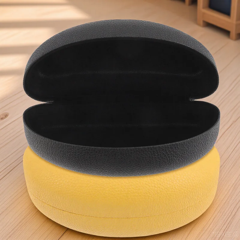 

2Pcs Protective Sunglasses Case Hard Shell PVC Interior Stylish Eye Glasses Holder Securely Closes for Long Time Use