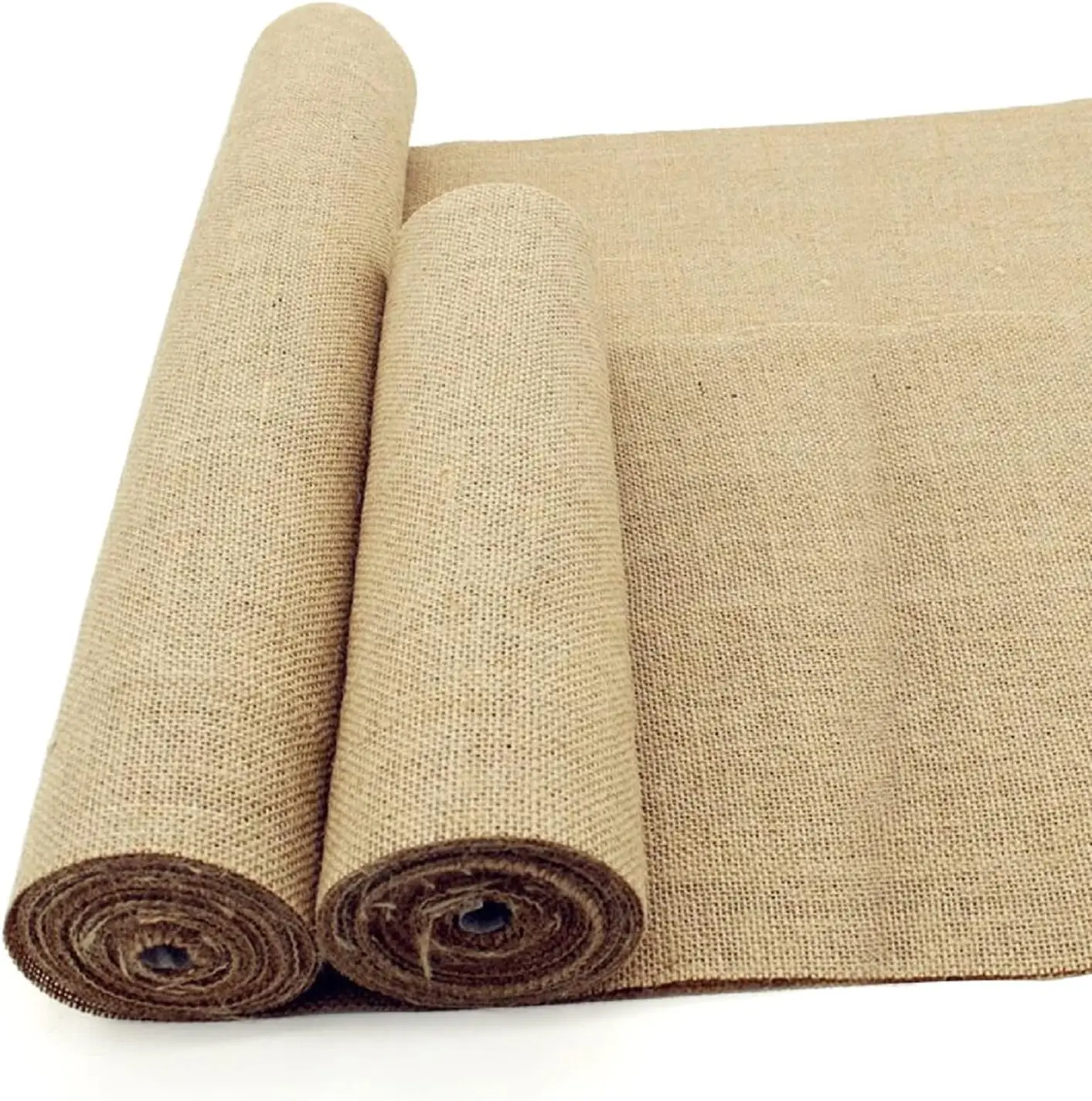 

40 inch x50 Feet Garden Burlap Roll, Burlap Tree Wrap,Multipurpose High Density Natural Jute Material for Gardening,A