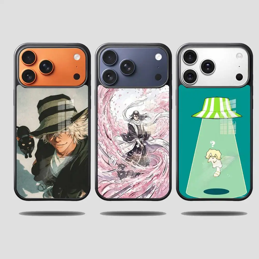 

K-Kisuke Urahara B-Bleach Phone Cases For iPhone 17 16 15 14 13 12 11 Pro Max Ultra-thin heat-dissipating magnetic case