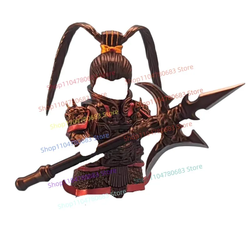 

MOC Building Blocks Mini Figure Three Kingdoms Lü Bu Armor Fang Tian Huaji Accessories Trendy Toy Ornament Holiday Gift