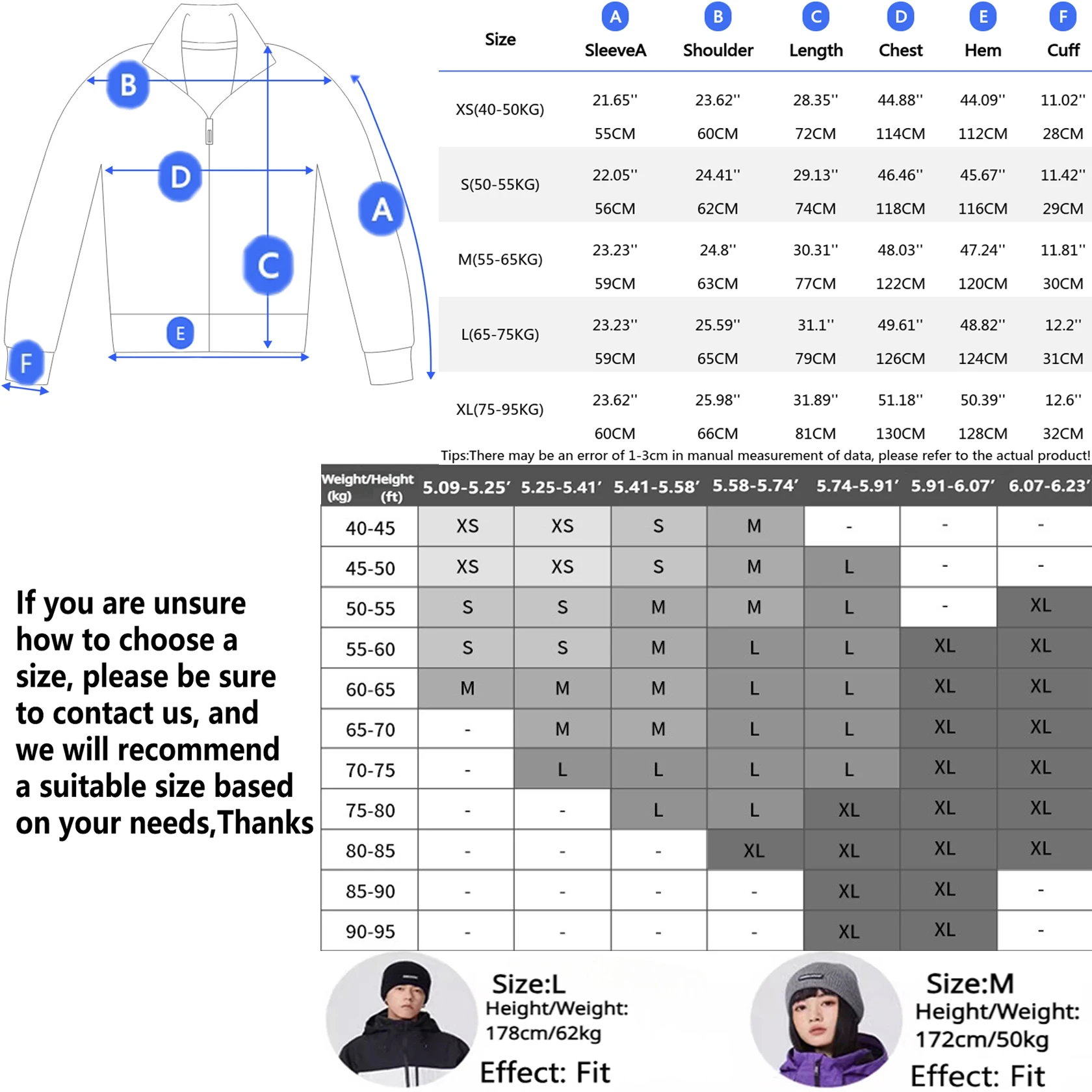 2025 New Couple Winter Skiing Jackets Thickened Warm Woman Ski Hoodie Outdoor Sport Man Snow Clothes Waterproof Windproof Tops