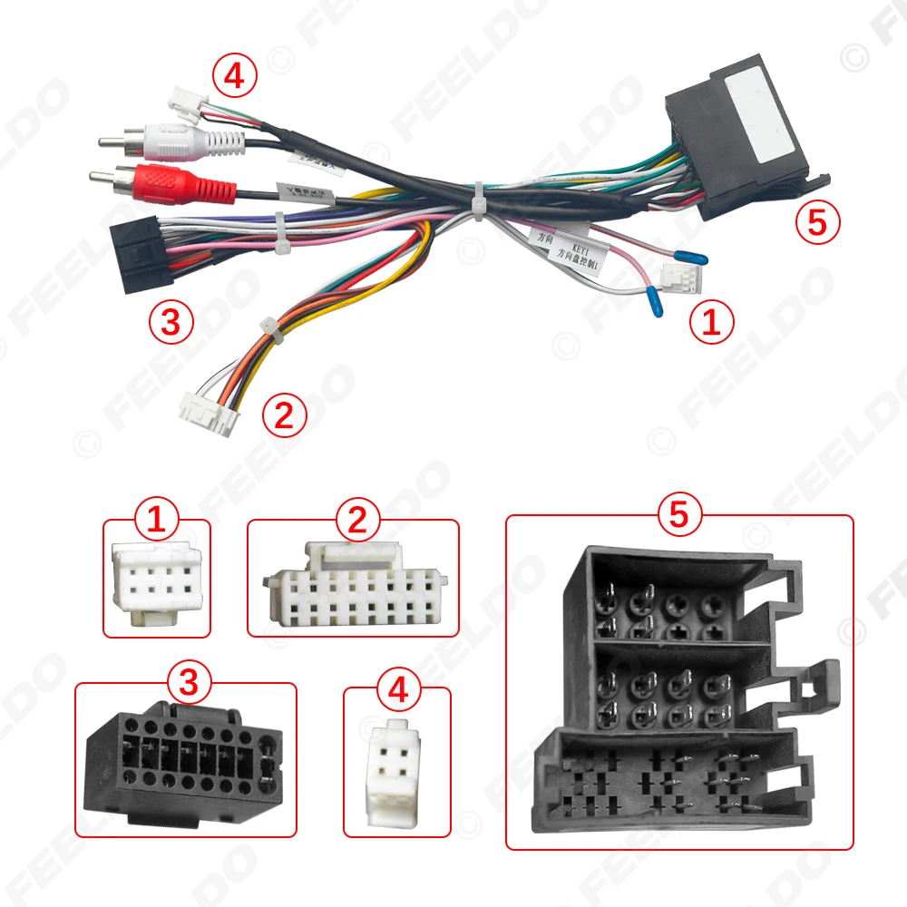 Car 16pin Power Cord Wiring Harness Adapter For Roewe 550 MG MG3/MG5/GS (2006-2012)