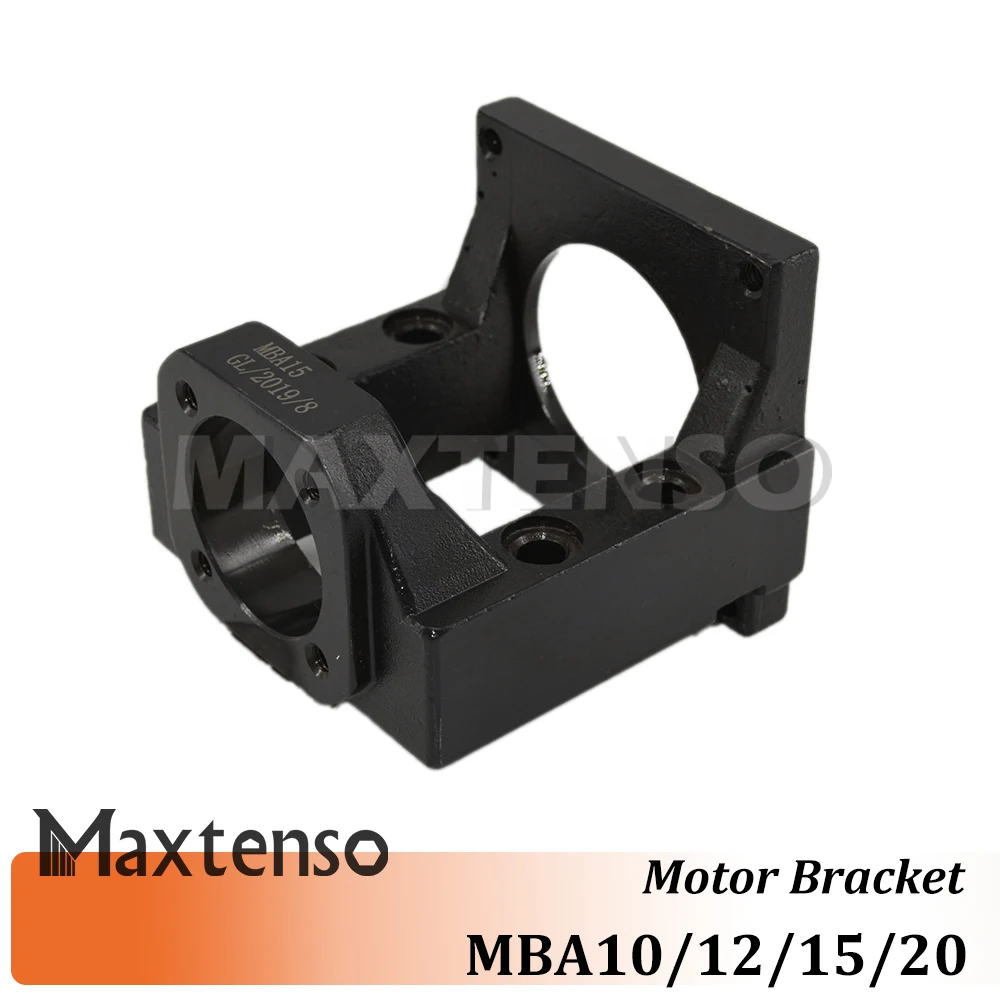 

MAXTENSO MBA Motor Bracket Motor Housing MBA10 MBA12 MBA15 MBA20 for NEMA23 NEMA34 Stepper Motor 1204 1604 1605 1610 Ballscrew