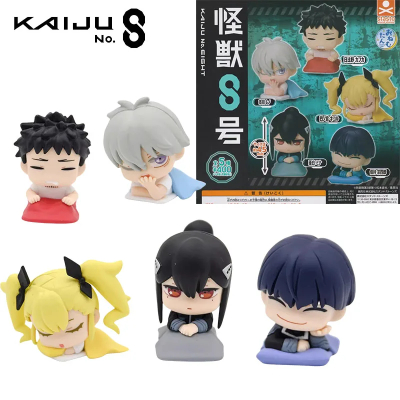 Stasto Genuine Gashapon Kaiju No.8 Anime Figure Hibino Kafka Action Toys for Boys Girls Kids Christmas Gift Collectible Model