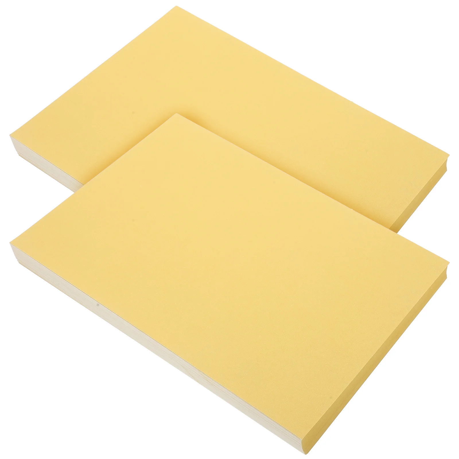 50 Sheets A5 Thick Printer For Crafts Multi-Function Printable Cardboard Sheets Double Sided Gold Construction Paper Diy Craft