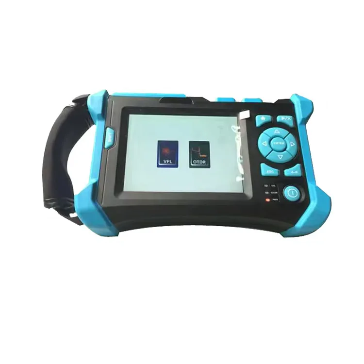 يده الألياف VFL وظيفة تستر الألياف البصرية المجال الزمني الانعكاسات شبكة FTTX SC LC FC ST Pon SM/MM TR600 OTDR #2