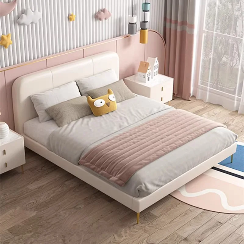 Modern Storage Kids Bed Frame Wooden Multi-Size Custom Stable Comfortable Bedroom Furniture