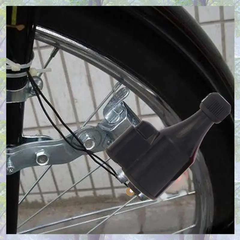 3X luz de bicicleta bicicleta motorizada dinamo de fricción generador cabeza luz trasera 6V 3W accesorios de bicicleta