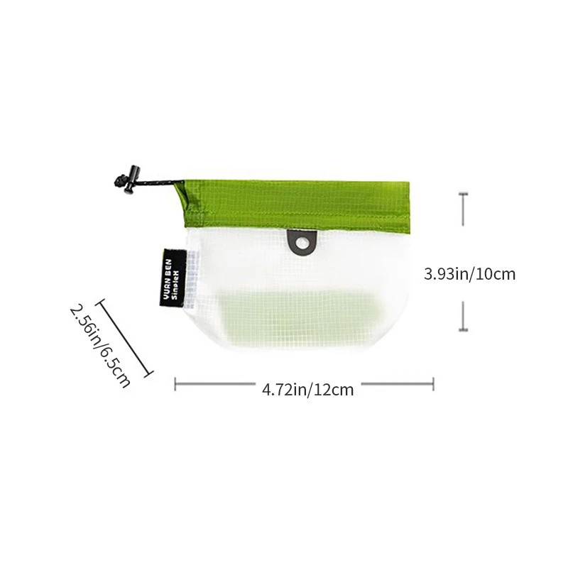 EverToner Multi Purpose Outdoor Storage Bag Portable Waterproof Bag Cosmetics Small Items Ultra-lightweight Design