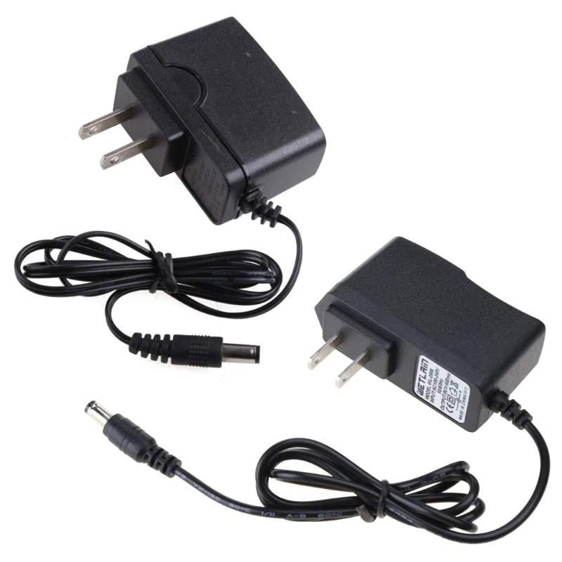 Adaptador convertidor para 9V 600mA 0.6A cargador pared fuente alimentación enchufe UU.