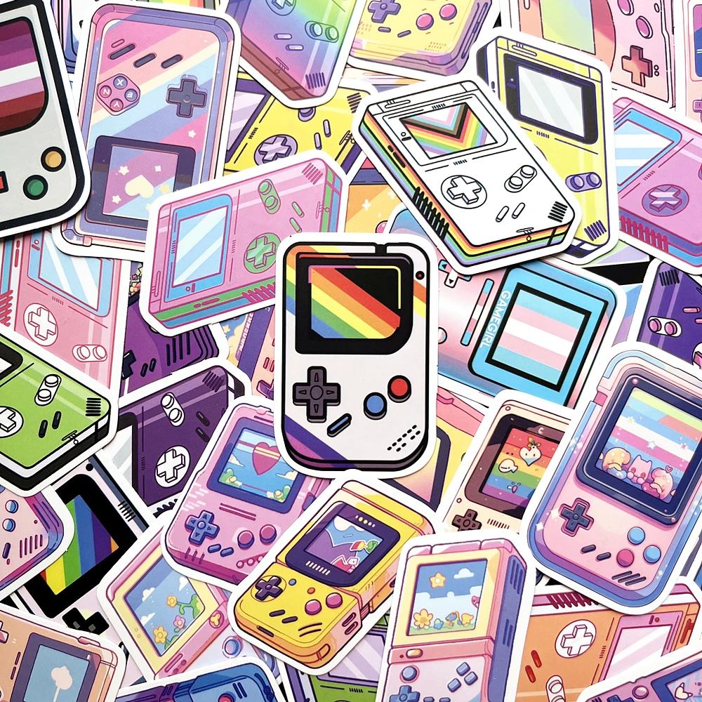 

10/50 шт. неоновая Радуга лесбийский сухой ЛГБТК гордость мультфильм наклейки скейтборд чемодан телефон гитара бампер автомобиль граффити наклейка