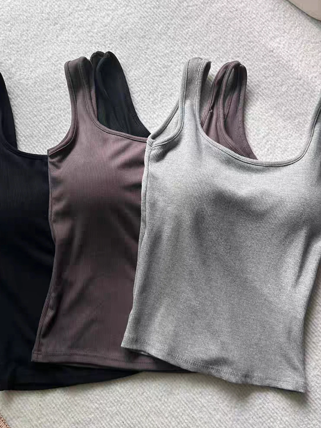 Summer Essential Strapless Crop Top Backless Design Versatile Innerwear Outerwear Beautifully U-Neck High Elasticity Short Le...