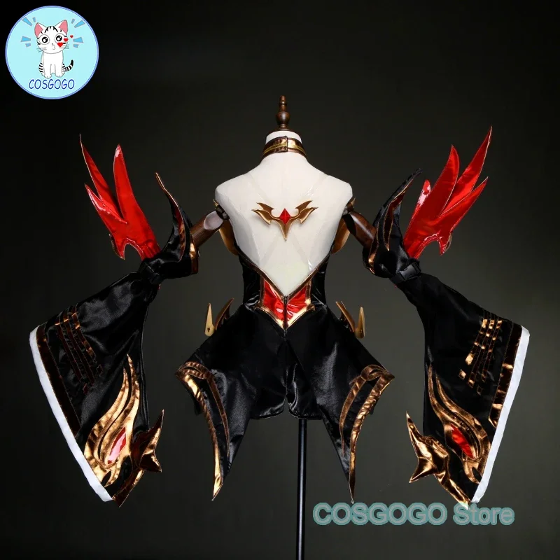 Game LOL FAKER Ahri Cosplay Costume Ahir Christmas Uniforms Sets Clothes LOL Cosplay Costumes Gorgeous Outfits Women Dress