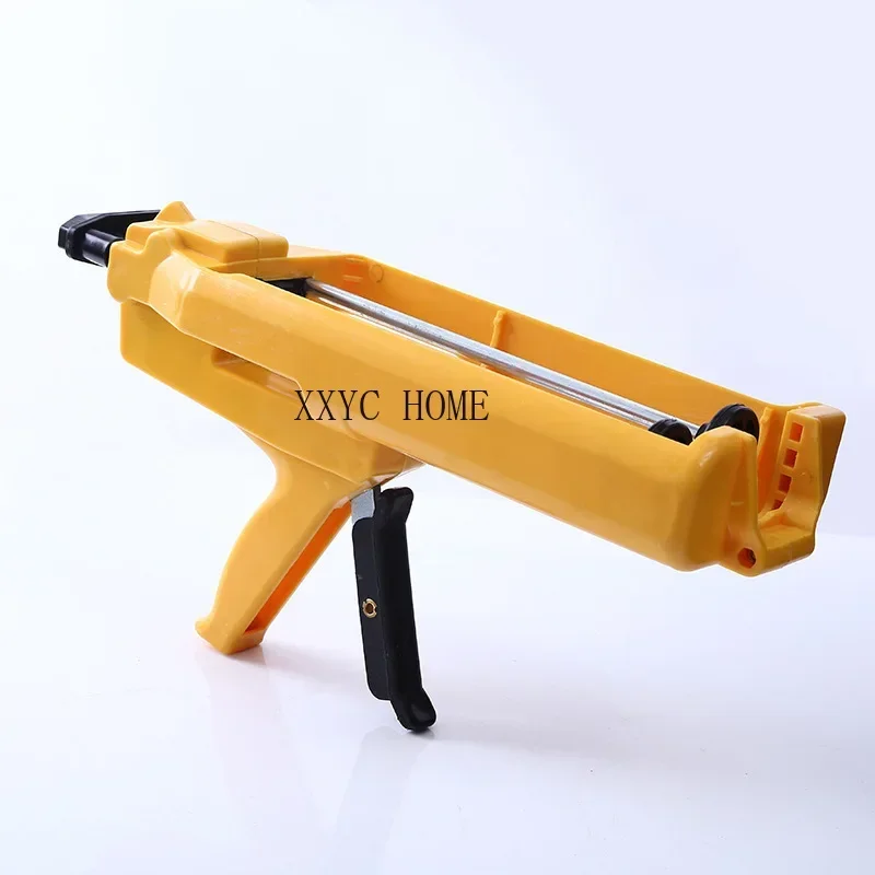 High quality 600cc 1:1 manual AB glue cartridge caulking gun 600ml