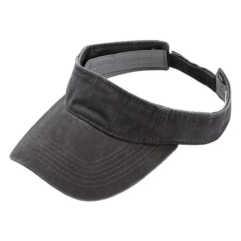 R1WE النساء غسلها الدنيم القطن فارغة قبعة بيسبول خمر بلون الصيف في الهواء الطلق الرياضة واقية من الشمس منحني قناع قابل للتعديل #5