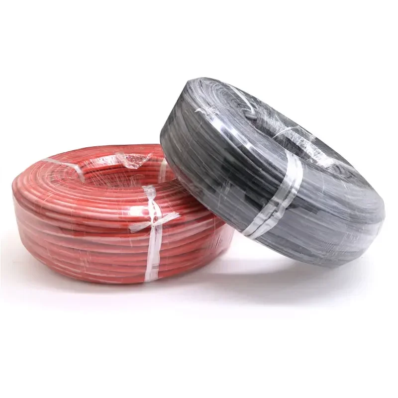 5M Sq 0.3 0.5 0.75 1 1.5 2 2.5 4 6mm Ultra Silicone Rubber Cable 2 3 4Cores Insulated Flexible Copper High Temperature Wire