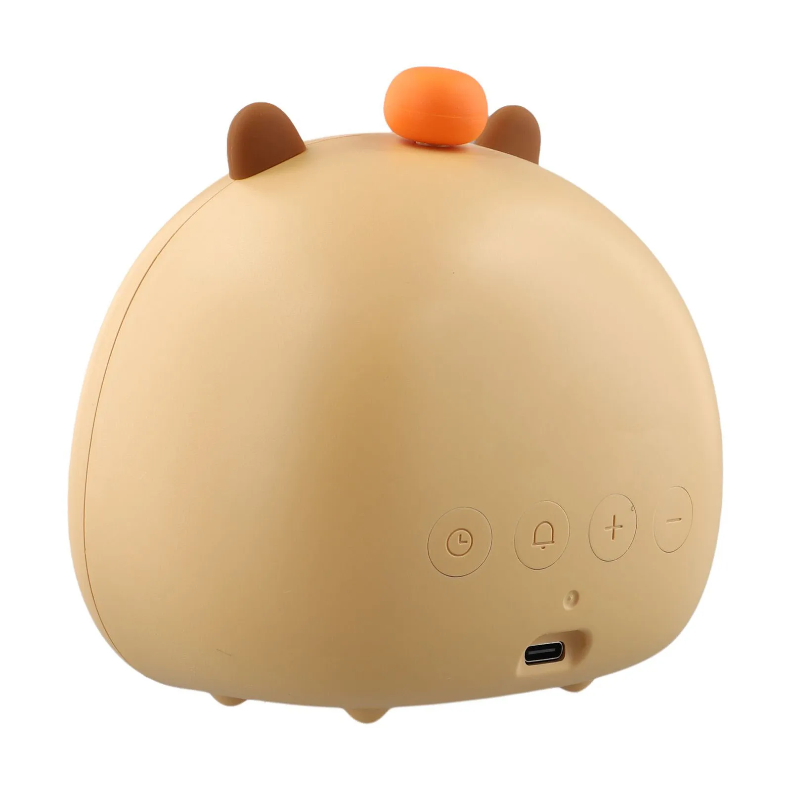 New Practical None LED Capybara Night Light Timer 120*78*112 Mm ABS+silica Gel Cute Capybara Desktop Decoration