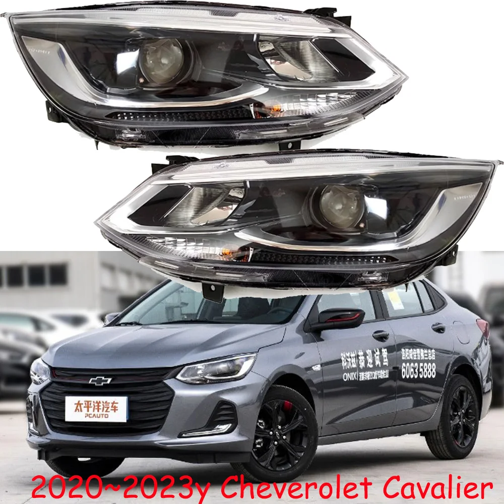 1pcs car accessories bupmer head light for Chevrolet cavalier headlight 2020~2023y daytime light for cavalier fog lamp